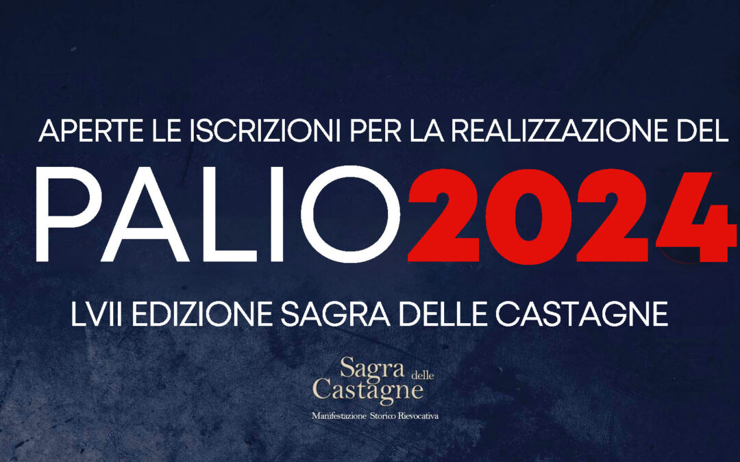 Concorso per la realizzazione del Palio 2024